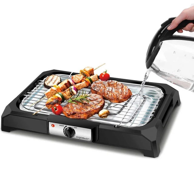 Parrilla eléctrica exterior con soporte Aigostar 2000 W