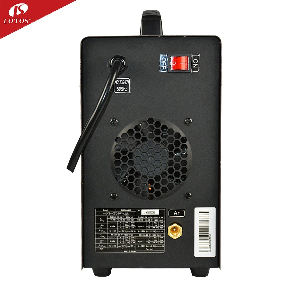 Lotos Ac Dc Tig Mig Welder 200a 110v 220v Aluminum Mma Pulse Inverter Welding Mhine 200 4