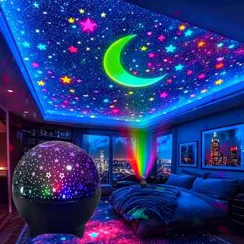Galaxy Moon Projector Light 1