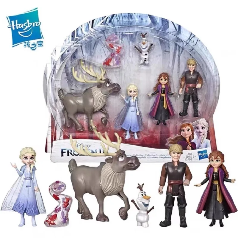 

Hasbro Disney Princess Frozen Figure Elsa Sven Kristoff Hans Olaf Belle Alice in Wonderland Pretend Play Toy