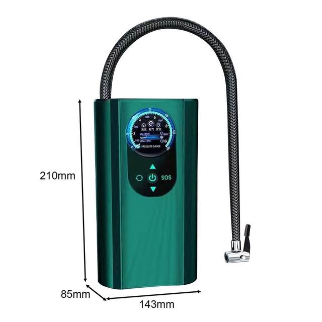 Portable Air Compressor Multipurpose Compact Handheld Auto Accessories Bike Pump
