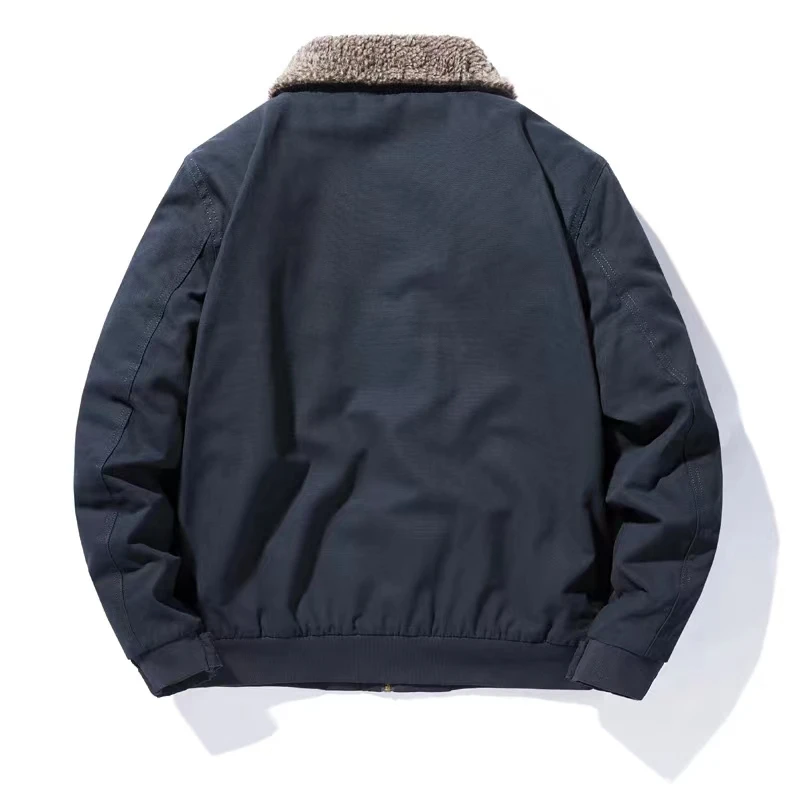 Autumn Winter Men Coat Fleece Bomber Jacket Thick Warm Military Tactical Cotton Jacket High Quality Men Clothing Brand Outerwear