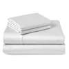 4/6Pcs Egyptian Cotton Bed Sheet Set, Luxury 800TC Fitted Sheet & Bed Sheet & Pillowcase, High End Bedding Sets, Solid Color 1