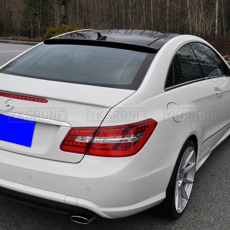 Spoiler Posteriore In Fibra Di Carbonio Stile AMG Per Mercedes Classe E W207 C207 2 Porte (2010-2017+) - 5