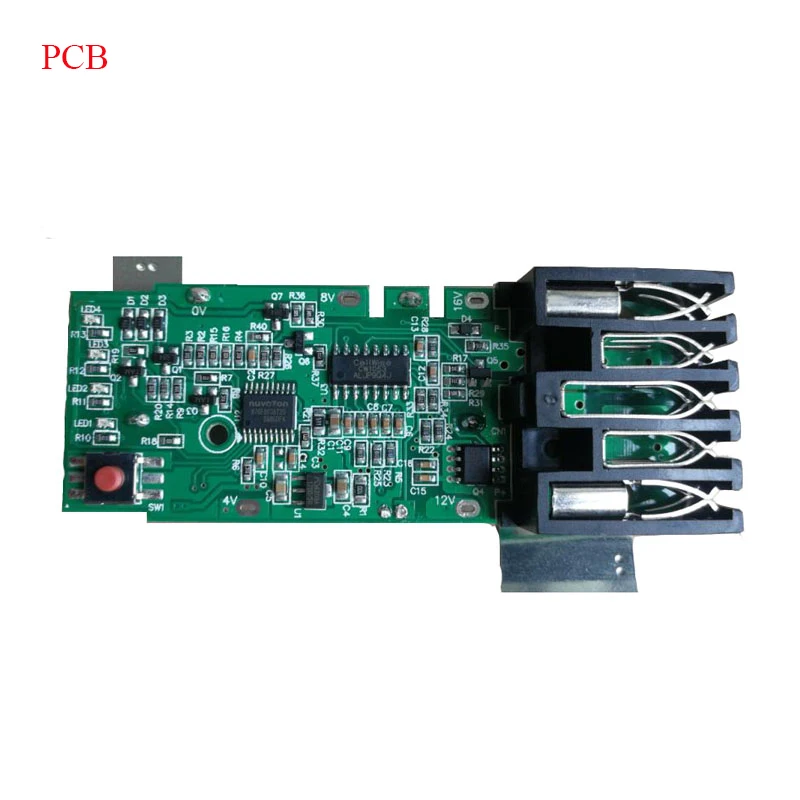 Li-ion Battery Plastic Case PCB Charging Protection Circuit Board 3Ah 6Ah Sticker For Milwaukee for M18 18V Shell Box Housing