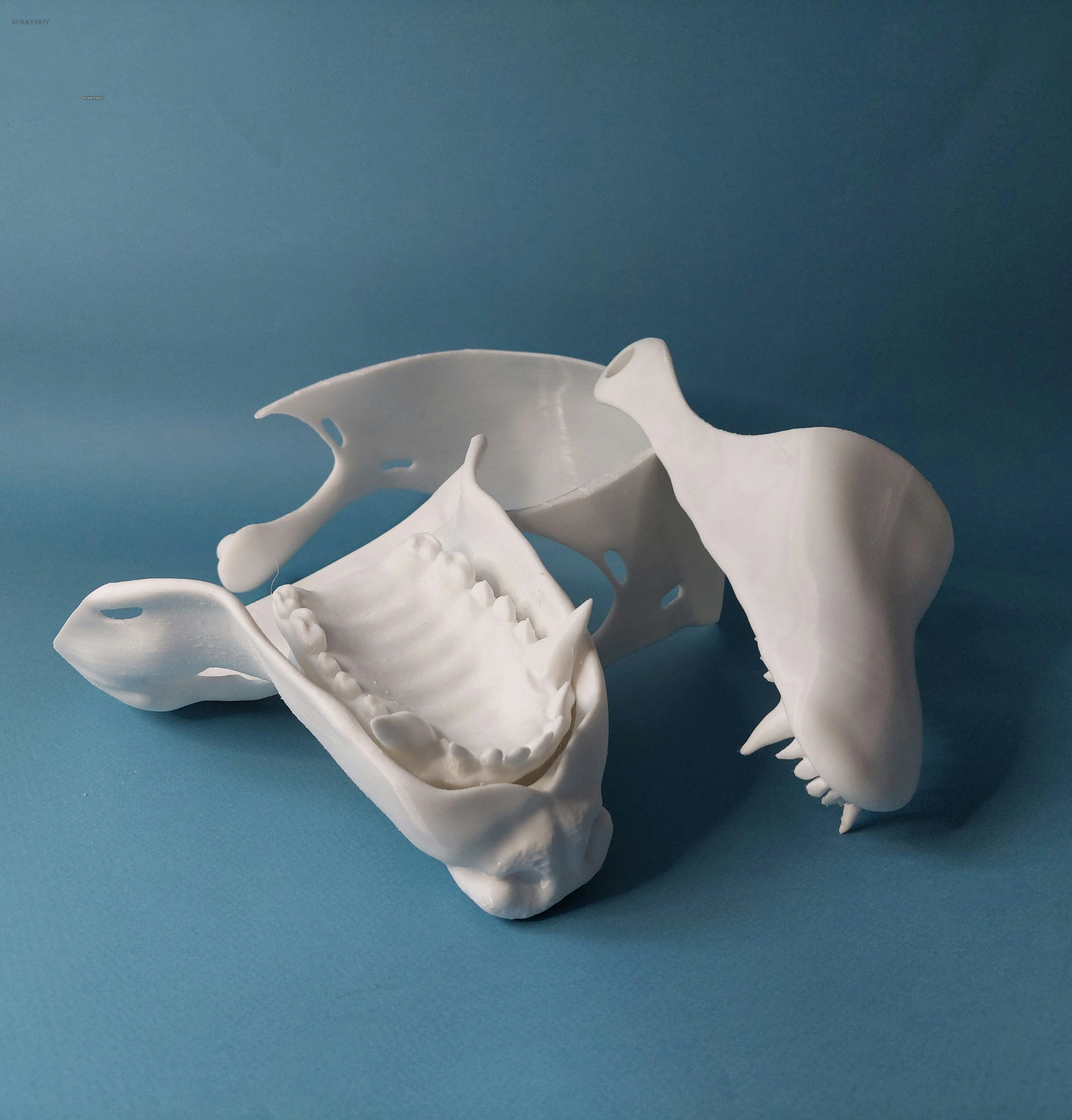 Kigurumi Base Beast Skull Mask Cosplay Fursuit Animal Wolf Head Skull Proboscis 3d Printing Masks Halloween Party Canine Teeth