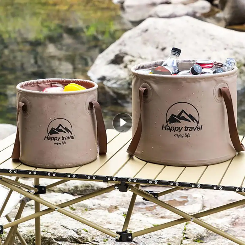 

Многофункциональное ведро для рыбалки, многофункциональное складное ведро, товары для дома и улицы, портативное ведро для путешествий и кемпинга