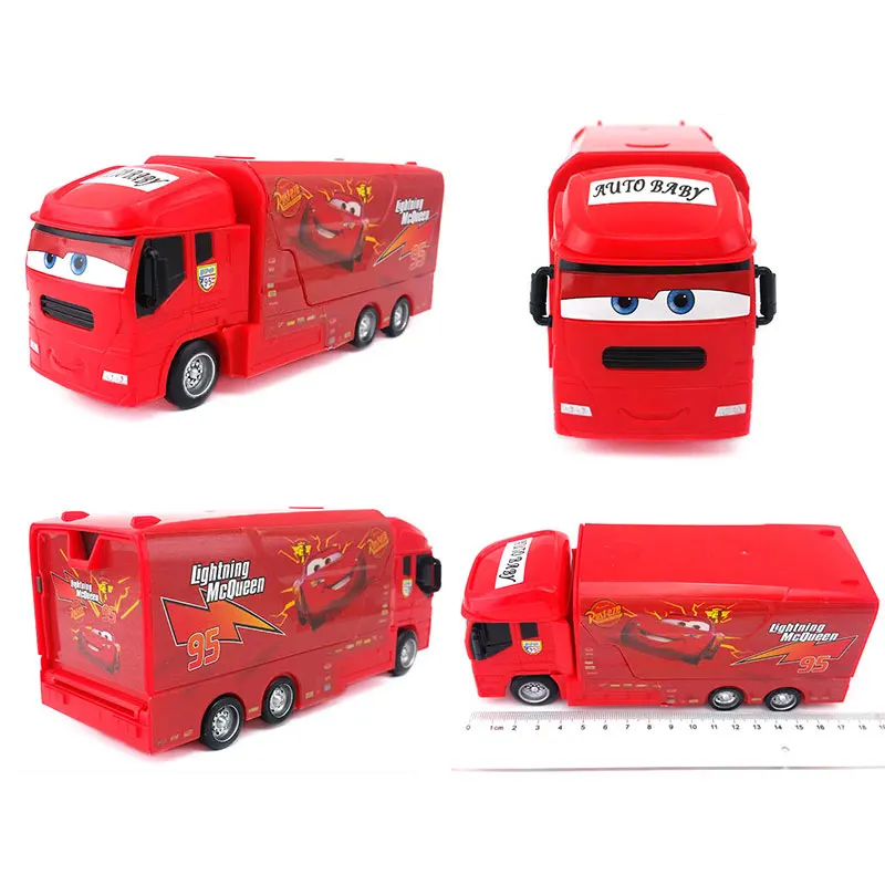 Disney Pixar Cars Lightning Mcqueen Car King Roadhog Faslango French  Triumph Launcher Ejection Container Boy Kid Toys Gift - Railed/motor/cars/bicycles  - AliExpress