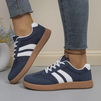 2025 New Women Anti-slip Sneakers Spring Casual Light Flat Sneakers Women Outdoor Autumn Brand Luxury Vulcanize Shoes Women 1