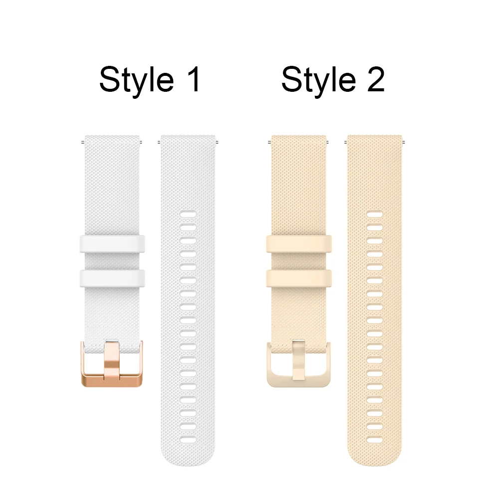 Rose Gold Buckle Bracelet Belt - 20mm Strap