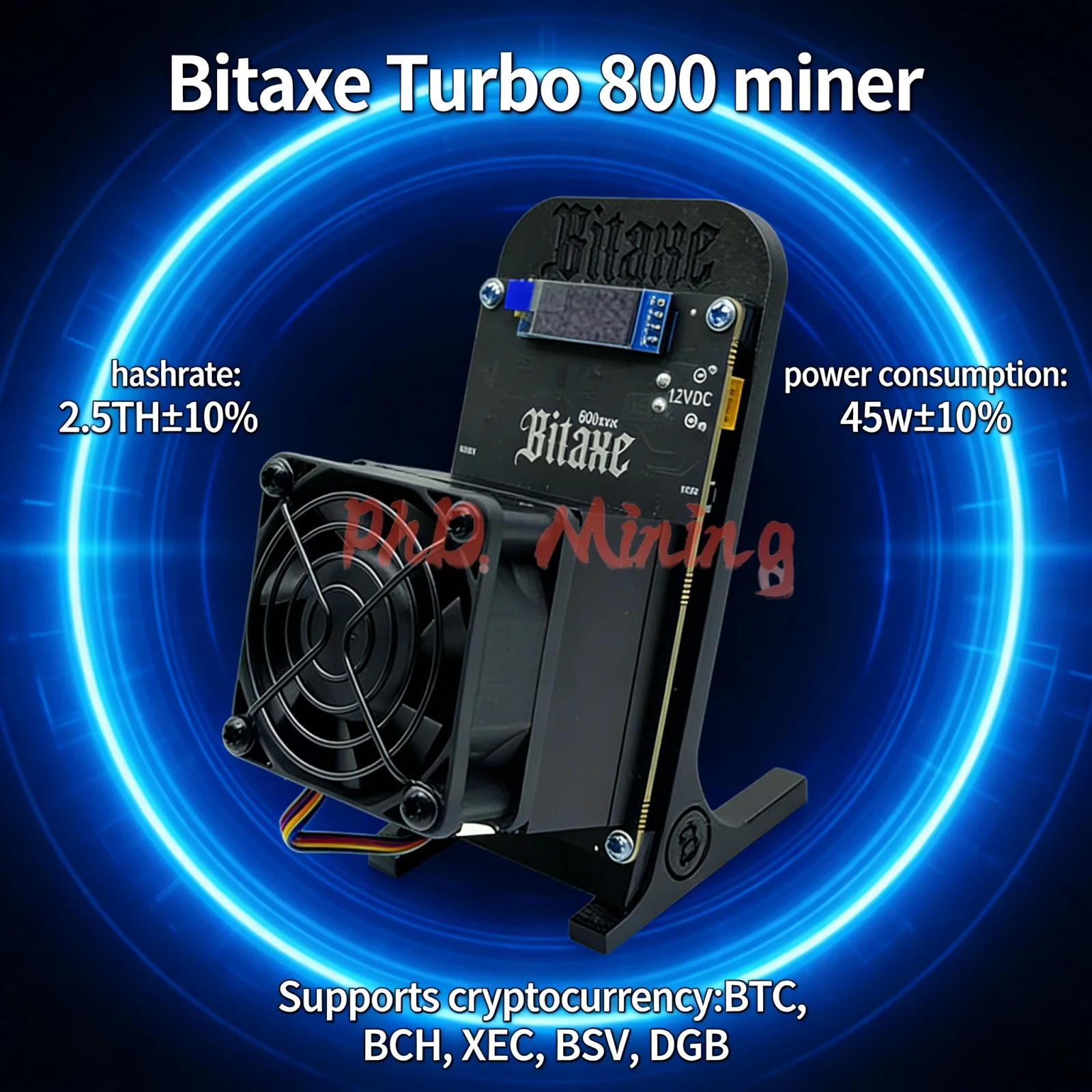 2026 Crypto BITCOIN Miner Bitaxe Solo gt 800 – Brand New 2.4T ±10% |  SHA-256 ASIC for BTC BCH BSV | Fast Delivery & Warranty - AliExpress