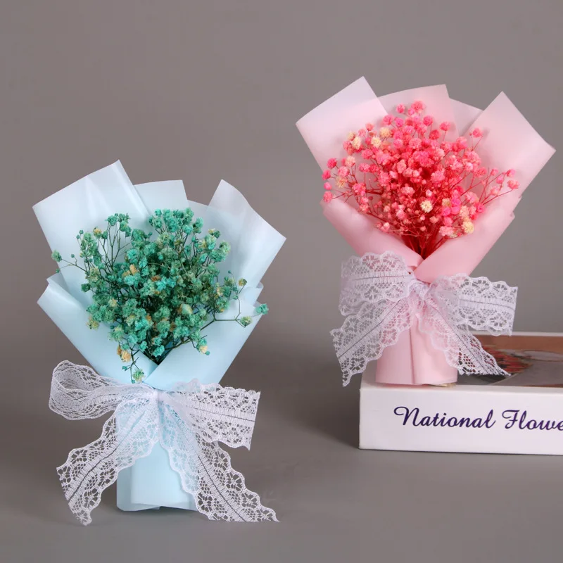 

Мини-звезда в виде неба, семейная Подарочная коробка, сопряженная с букетом вечных цветов, оптовая продажа