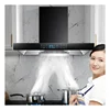 Top Sales Wall Mounted Black Chimney Kitchen Smart Range Hood 24 36 Inch Extractor Cooker Hood With Voice/gesture/touch 1