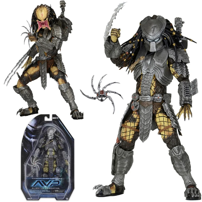 Neca Masked Scar Predator Avp Alien Vs 