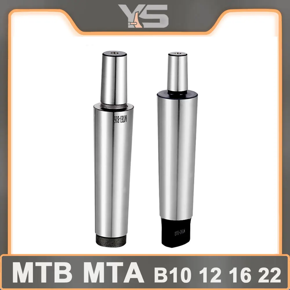 

1pc MT1 MT2 MT3 MT4 MT5 Morse Taper Shank Drill Chuck Connecting Rod B10 B12 B16 B18 B22 Lathe CNC Drill Milling Machine MTA MTB