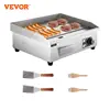 VEVOR Electric Countertop Griddle 14"-22" Teppanyaki Grill 1600W/3200W Stainless Steel Flat Top Grills for Pancake Chicken 1