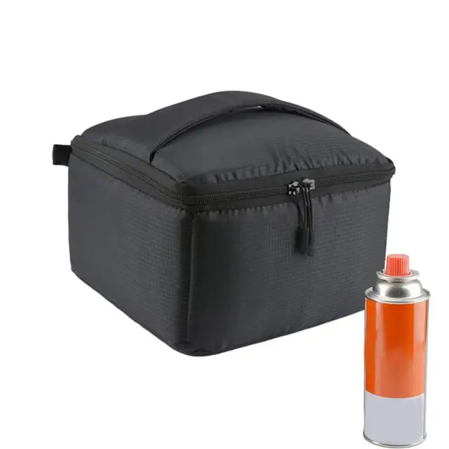 Gáztartály Sütőálka Tároló Táska Kültéri Kemping Piknik Edények Utazási Konyha Szervező - Image 3