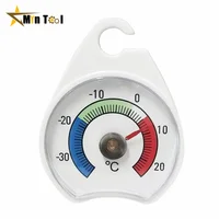 Type -30 à 20 ° Thermomètre à aiguille pour réfrigérateur et congélateur, jauge de température de réfrigération avec crochet, support de température domestique 3