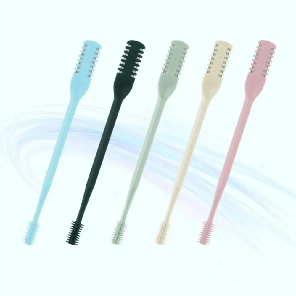 5개입 더블 헤드 코털 트리머 360 ° 회전식 안전 제모 도구, 세척 가능, 박스 포함, 코털 제거기, 가정용