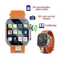 S10 Ultra Max Smartwatch 4G Android 10.0 2.2inch Amoled Rotary Camera Video Call GPS WIFI App Download DW99 Smart Watch Men 1