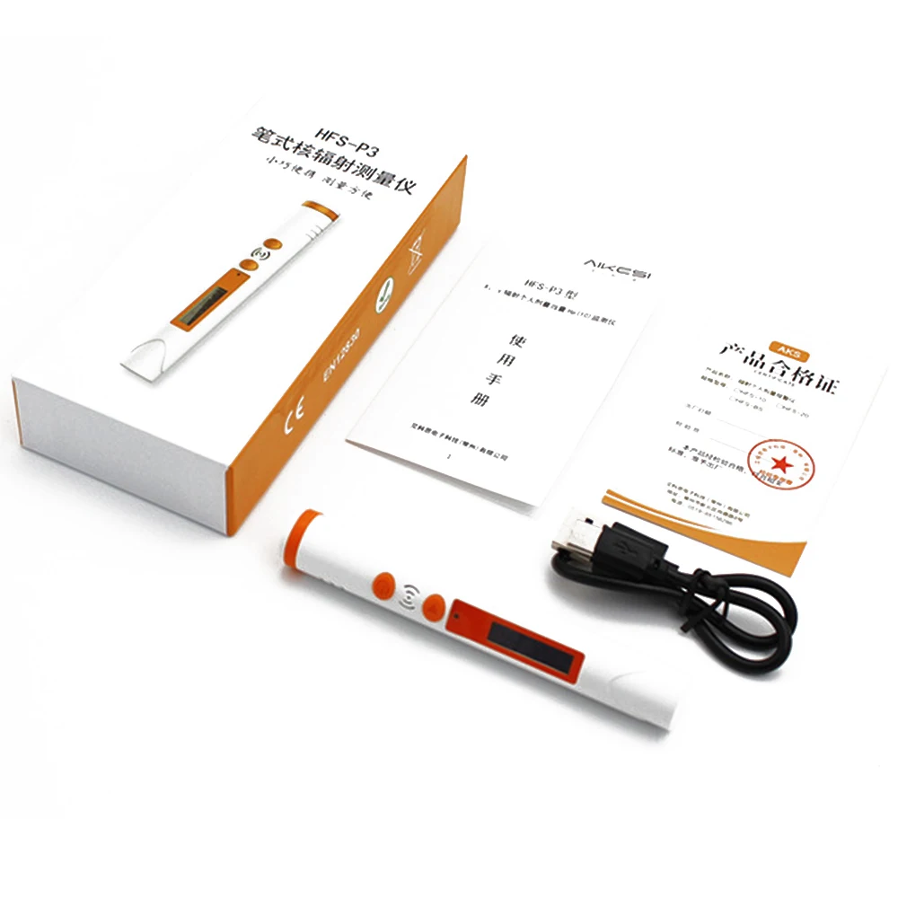 HFS-P3 Mini Pen Size Nuclear Radiation Detector 48mm Geiger Counter X Y β Ray Geiger Counter Dosimeter дозиметр 5