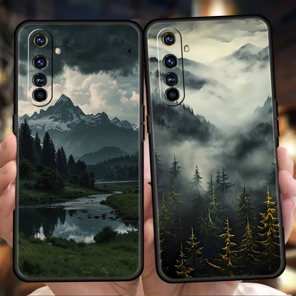 Mountain Forest Soft TPU Phone Case Cover
