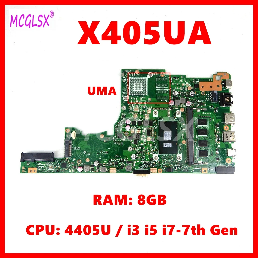 x405ua-i3-i5-i7-cpu-8gb-ram-scheda-madre-per-asus-s4100u-x405uap-x405urp-x405ur-x405ub-a405u-v405u-s405u-k405u-x405uq-mainboard