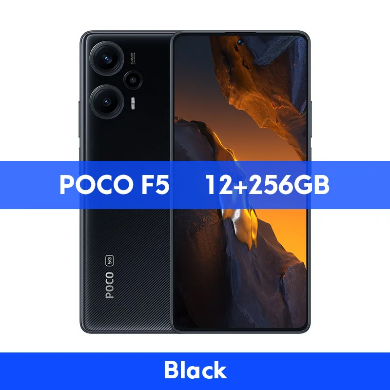 POCO F5 8GB/256GB ブラック Snapdragon 7+Gen2