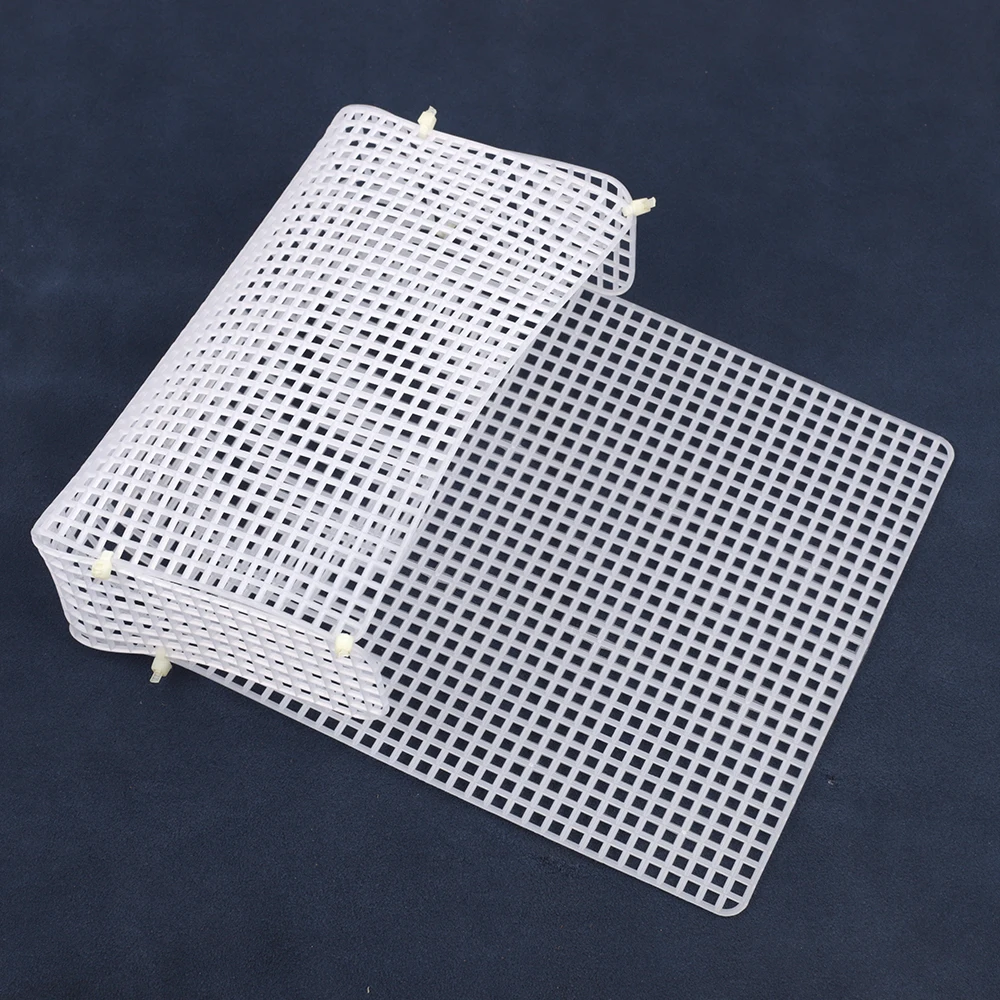 New Auxiliary Weaving Plastic Mesh Plastic Mesh Kit with Fawn Chain Buckle Plastic Sewing Needle DIY Bag Accessories