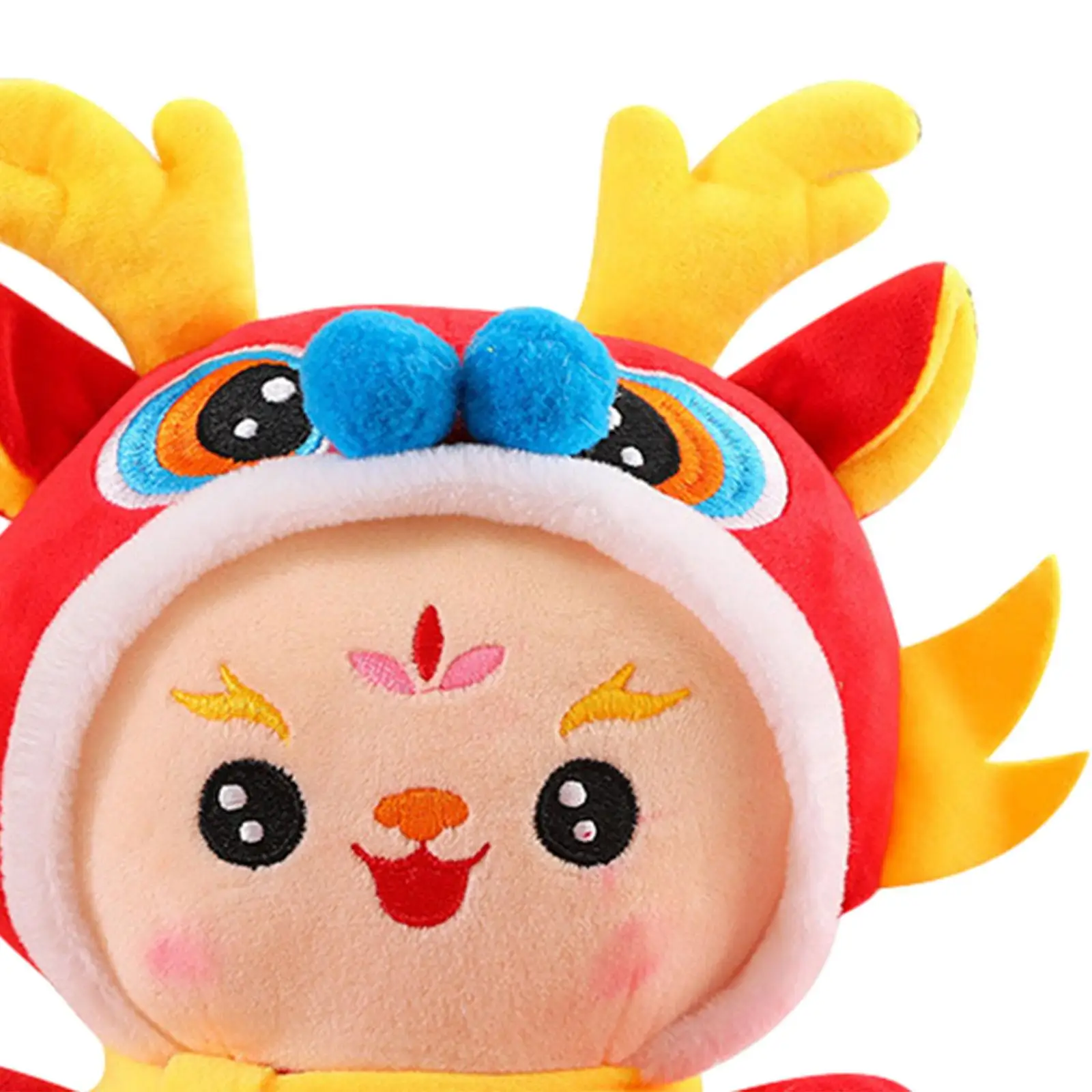 Dragon Figure Year Dragon Doll for Festivals Gatherings Study Room
