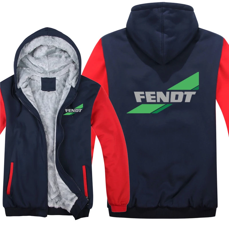 Farming Tractor Agriculture Fendt Hoodies Men Streetwear Coat Wool Liner Jacket Fendt Sweatshirts Warm Man Hoody 5