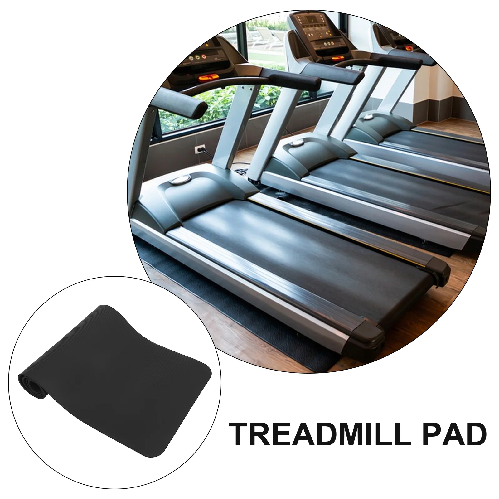 Treadmill Mat Treadmill Floor Rubber cushion Accessory Protector Pad Gym Fitness durable Exercise Equipment sports floor mats