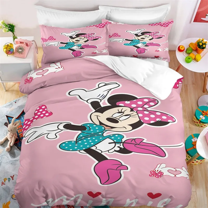 Kids Bedding Minnie Mouse Bed Set Queen Minnie Mouse Twin