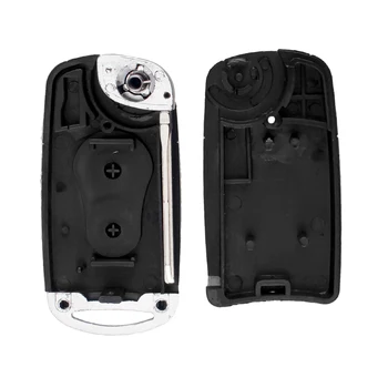 Chiave telecomando per 10 pz/lotto per Ssangyong 2 pulsanti per Actyon SUV Kyron 5 Chiave telecomando per 10 pz/lotto per Ssangyong 2 pulsanti per Actyon SUV Kyron - KEYYOU 10 pz lotto per Ssangyong 2 pulsanti Flip custodia pieghevole per chiave a distanza