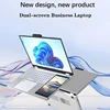 Laptop Dual Screen Intel Celeron N100 15.6''+7'' 32GB DDR4 2TB SSD Fingerprint Unlock HD Camera Backlit Keypad 3.4 GHz Notebook 2