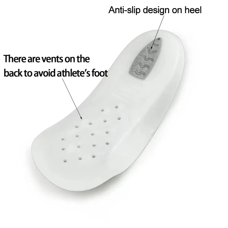 Arch Support Insole Designed For X/O Leg Flat Foot Care Orthopedic Replaceable Massage Insole Men's Women's Sports Insole