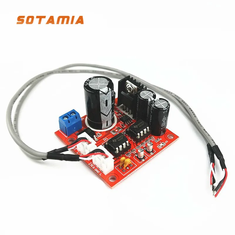 

SOTAMIA Dual NE5532 Preamp Audio Amplifier Board Stereo Movie Machine Pre-amplifier 8/16/35MMFor Old Movie Film Projector