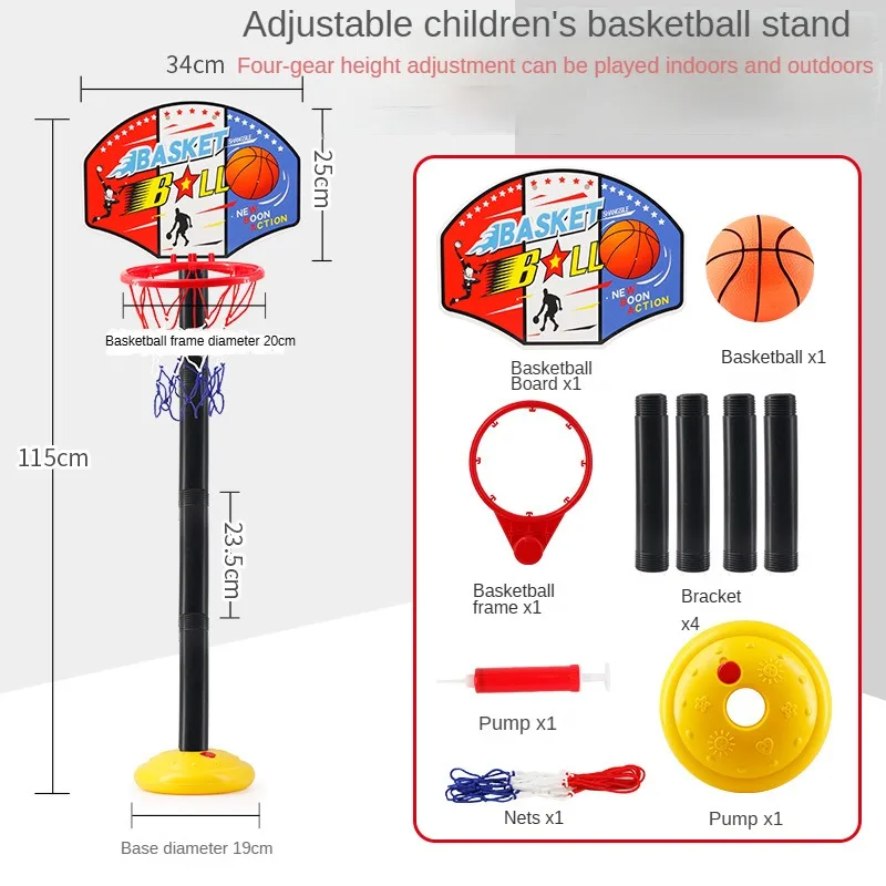 COSTWAY Canestro da Basket Portatile per Ragazzi e Adulti, Canestro