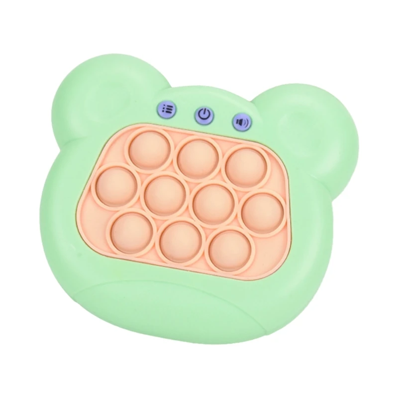 

C5AA Electronic Handheld Console Puzzle Game Press Bubble Toy Decompression Push Bubble Game Toy Autistic Child Anxiety Gift
