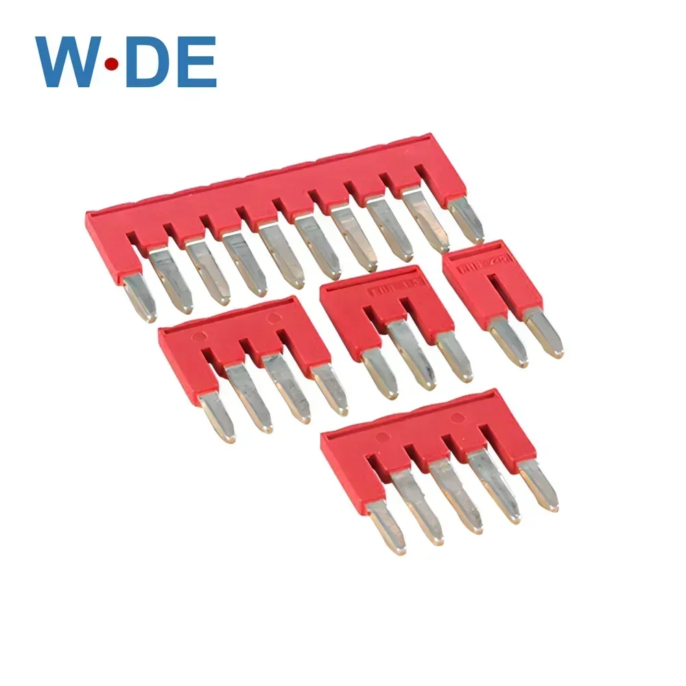Puente de puente FBS2-5, accesorios de bloques de terminales de Riel DIN ST y PT, 3-5, 4-5, 5-5, 10-5, enchufable, 1 pieza
