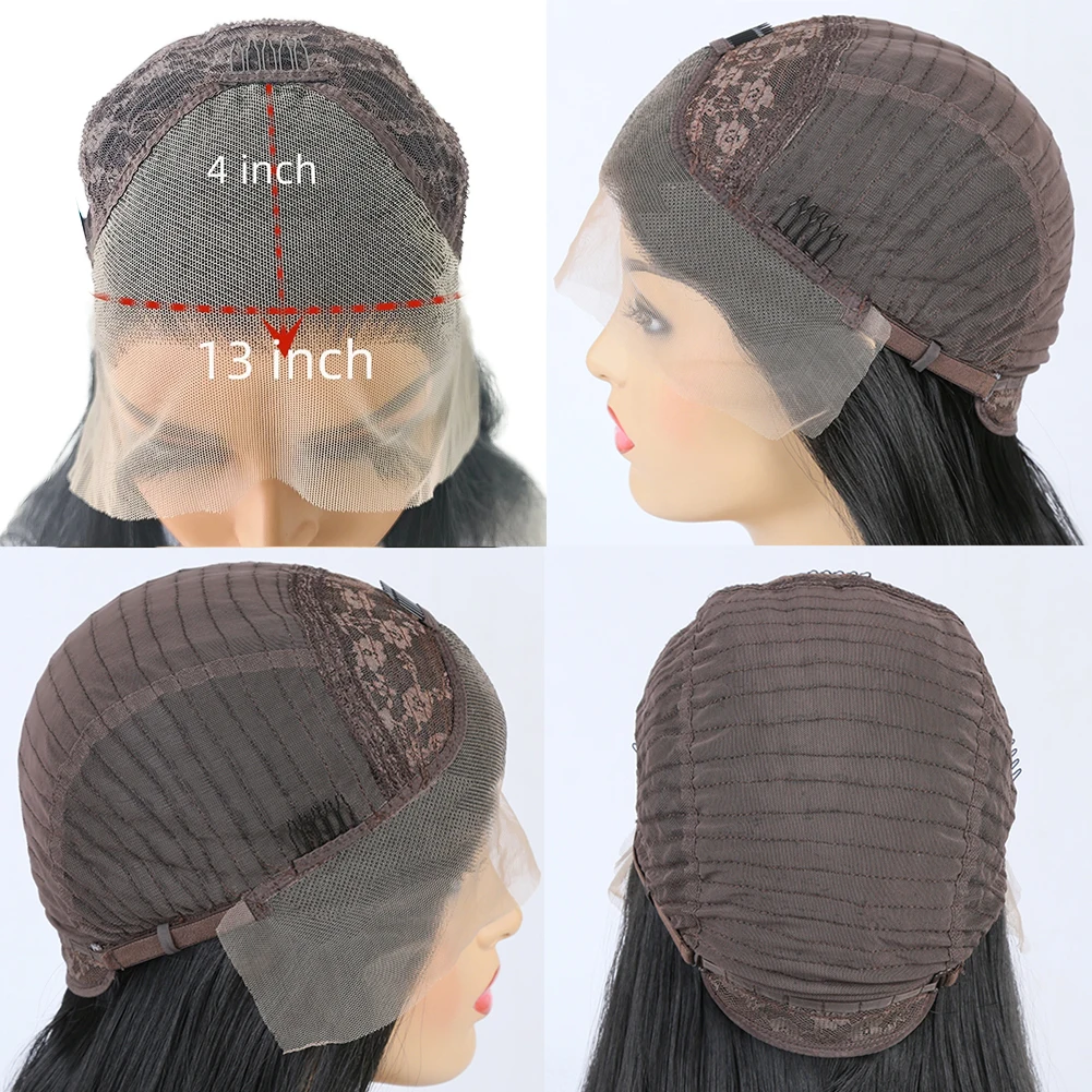 AIMEYA Synthetic Lace Front Wigs for Women Natural Hairline