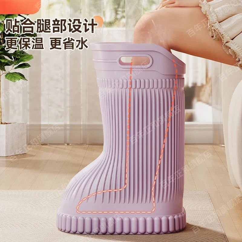 가정용 무릎 발 담그는 통 부츠 일정 온도 고심도 물 절약 발목욕통