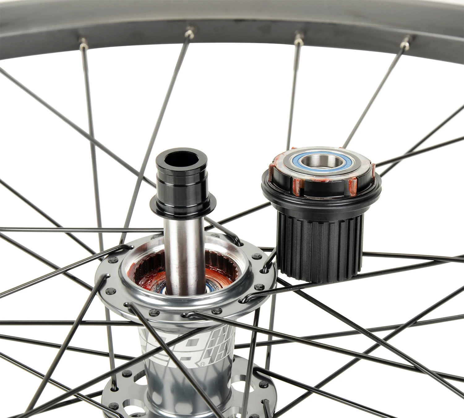 26 27.5 29er Mountain Bike Wheelset 6-Pawls 72 Click Tubeless Off