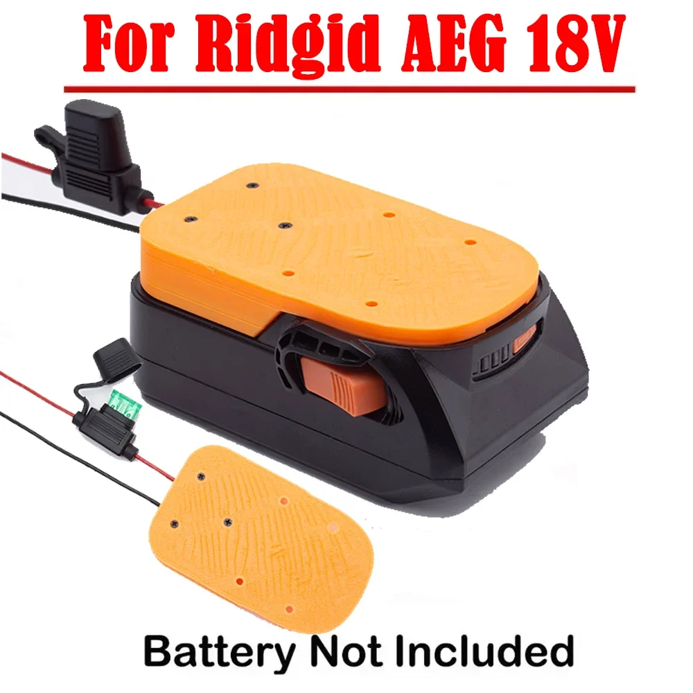 Power Wheel Battery Converter for Ridgid AEG 18V Lithium Battery w/30A insurance for Rc Car, Robotics, Rc Truck,DIY use dpf for volvoo truck engines systems catalytic converter particulate filter for dpf 5295604