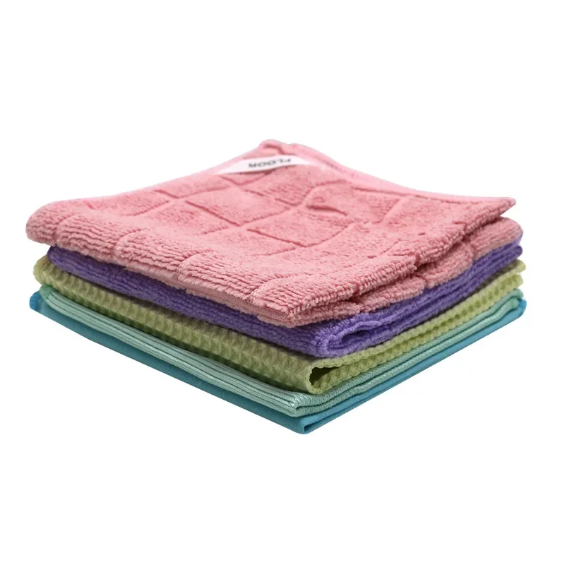 

Microfiber Rag Absorbs Water Fish Scales Does Not Shed Hair Kitchen Rag Housework Cleaning Towel Lazy Rag Dishcloth