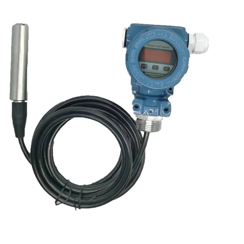 

Transmitter Detect with Model 2088 LED Display 1set 4-20MA Output Integral Liquid Oil Water Level Sensor Probe