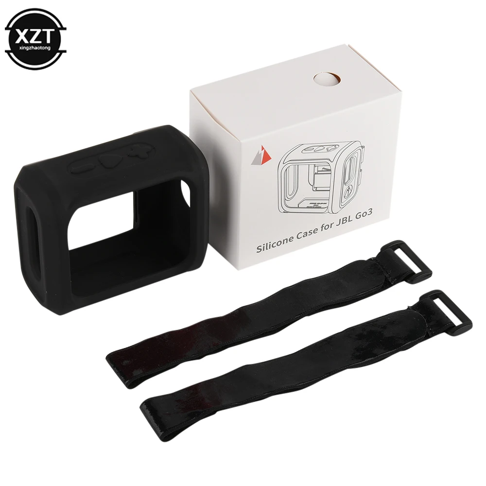 Bicycle Speaker Protection Bracket for JBL GO3 Protect Case Strap Bracket Portable GO 3 Speaker Storage Shell Outdoor Stand