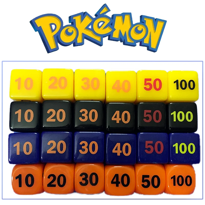 10-20-30-40-50-100-Anime-Pokemon-Pikachu-Charizard-Hobby-PTCG-Damage ...