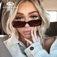 BEGREAT – Lunettes de soleil rectangulaires rétro, de marque, vintage, pour femme, protection UV400 3