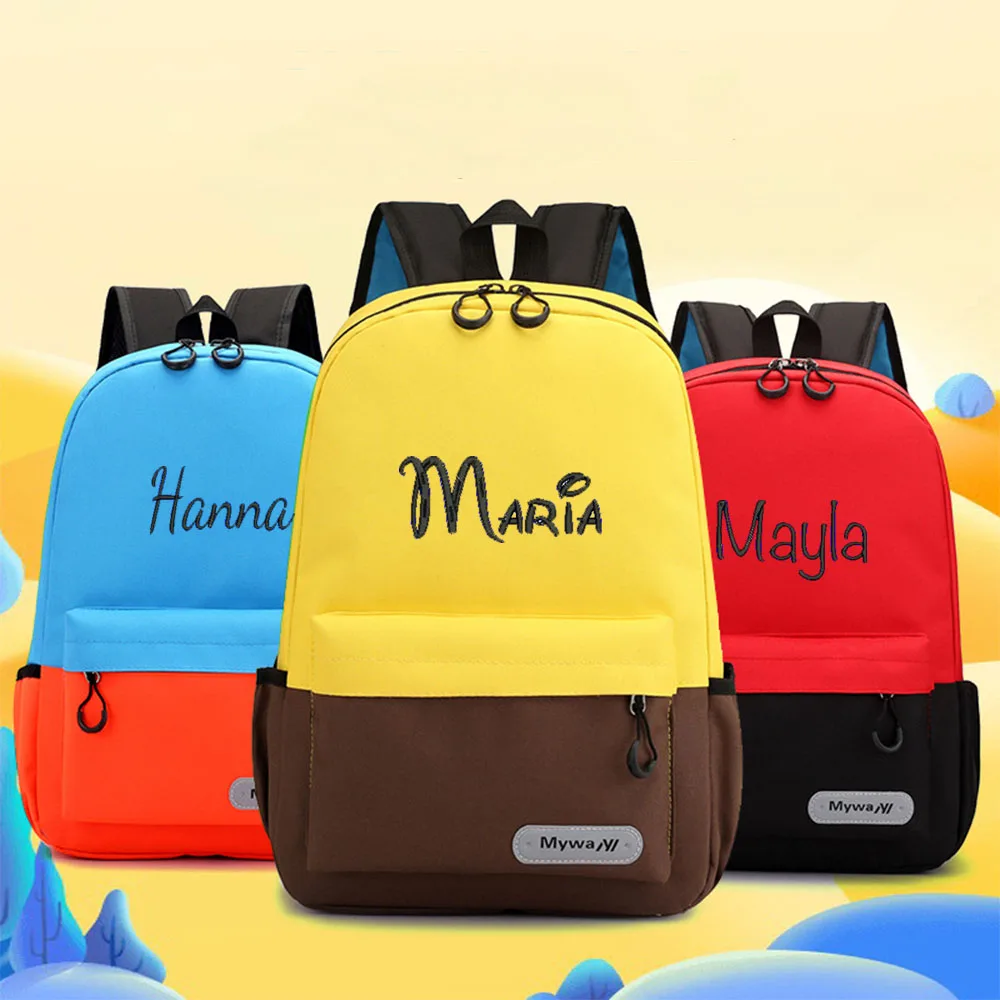 Personalized-Custom-Of-Primary-And-Secondary-School-Student-Backpacks ...